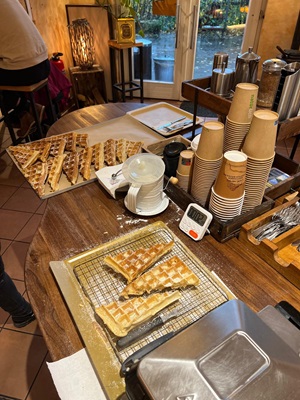Café Bedienbereich