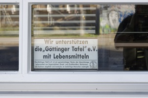 Schild Göttinger Tafel