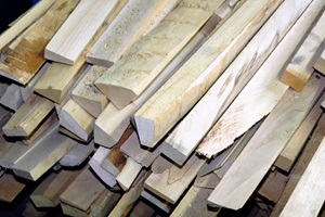 Unbehandeltes Brennholz